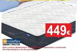 BragaJAV molaflex orion 190x140 promoção