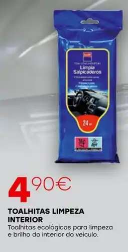 Roady Toalhitas limpeza interior promoção