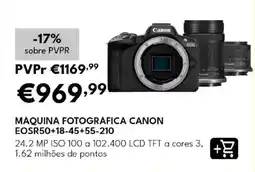 Radio Popular máquina fotográfica canon promoção