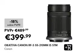 Radio Popular objetiva canon rf-s 55-210mm is stm promoção