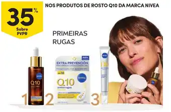 Continente produtos de rosto q10 da marca nivea promoção