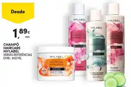 Continente Champô haircare mylabel promoção
