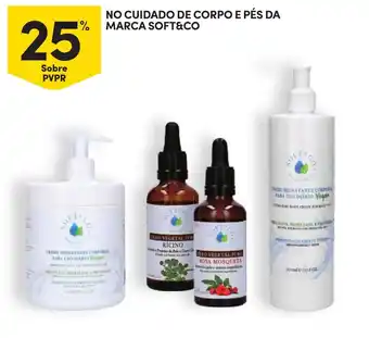 Continente Creme hidratante corporal da marca soft&co promoção