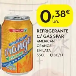Spar Refrigerante c/ gás spar promoção