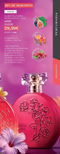 O Boticário Floratta flores secretas edt promoção