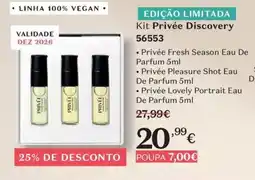 O Boticário Kit privée discovery promoção