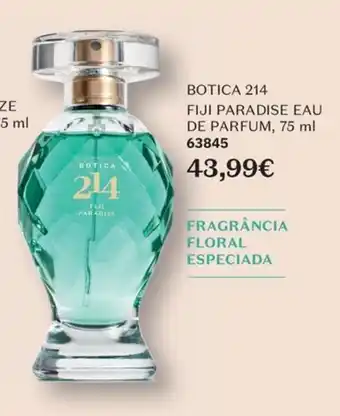 O Boticário Botica 214 Fiji Paradise Eau de Parfum promoção