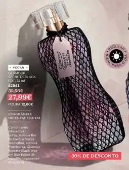 O Boticário Glamour secrets black promoção
