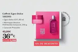O Boticário Coffret Egeo Dolce promoção