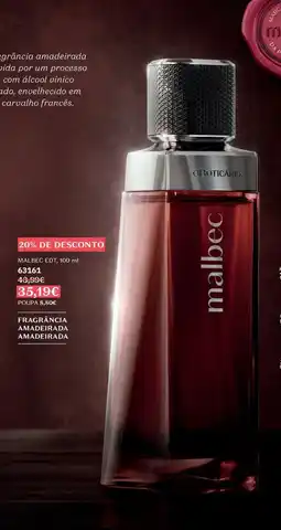 O Boticário malbec promoção