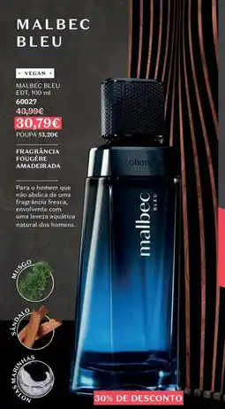 O Boticário malbec bleu promoção