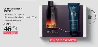 O Boticário Coffret Malbec X promoção