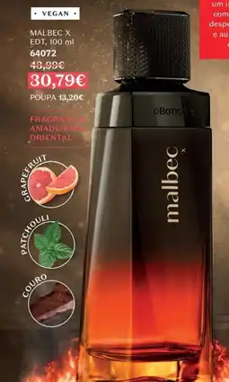 O Boticário malbec x promoção