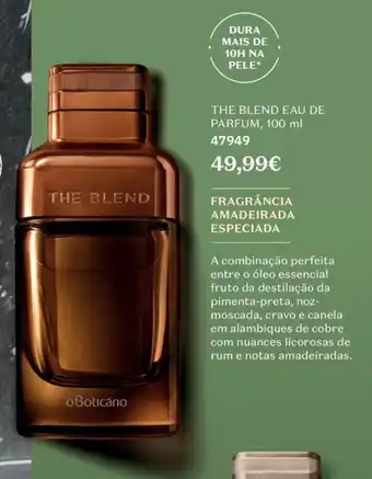 O Boticário the blend eau de parfum promoção