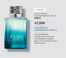 O Boticário zaad arctic eau de parfum promoção