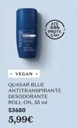 O Boticário Quasar blue antitranspirante desodorante roll-on promoção