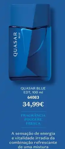 O Boticário quasar blue promoção