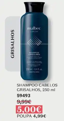 O Boticário Shampoo cabelos grisalhos promoção