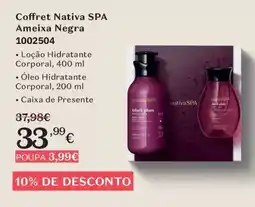 O Boticário Coffret Nativa SPA Ameixa Negra promoção
