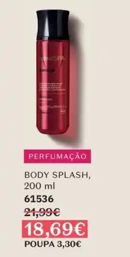 O Boticário native spa body splash promoção