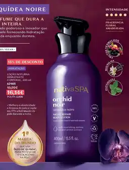O Boticário nativa spa orchid noir promoção