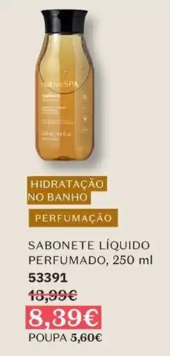 O Boticário nativo spa sabonete liquido perfumado promoção