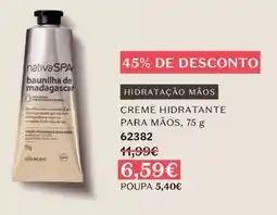 O Boticário nativa spa baunilha de madagascar promoção