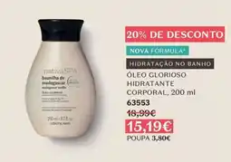 O Boticário nativaSPA óleo glorioso hidratante corporal promoção