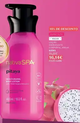 O Boticário nativa spa pitaya promoção