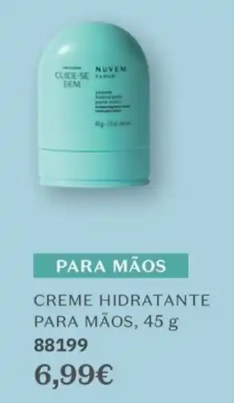 O Boticário nuvem creme hidratante para mãos promoção