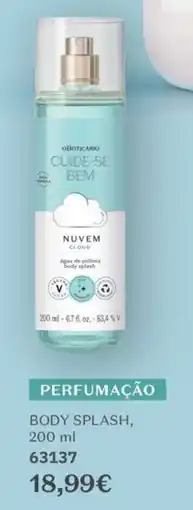 O Boticário Oboticario body splash nuvem cloud promoção
