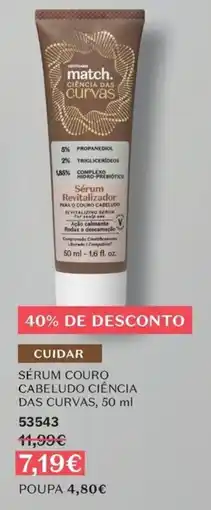 O Boticário Sérum couro cabeludo ciência das curvas promoção