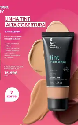 O Boticário Quem Disse, Berenice? tint alta cobertura promoção