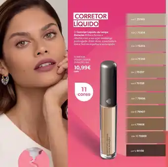 O Boticário Corretivo líquido longa duração promoção