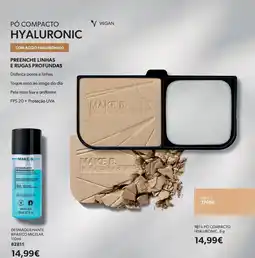 O Boticário pó compacto hyaluronic promoção