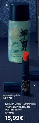 O Boticário Hidratante iluminador facial skin q. harry potter promoção