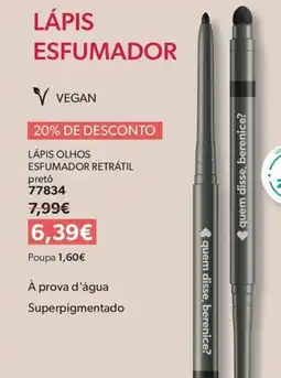 O Boticário lápiz esfumador quem disse, berenice? promoção
