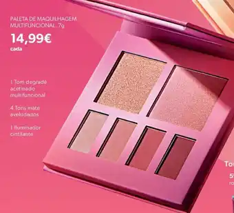 O Boticário Paleta de maquilhagem multifuncional promoção