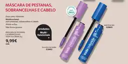 O Boticário toda colorida máscara de pestanas, sobrancelhas e cabelo promoção