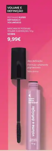 O Boticário Máscara de pestanas volume e definição, promoção