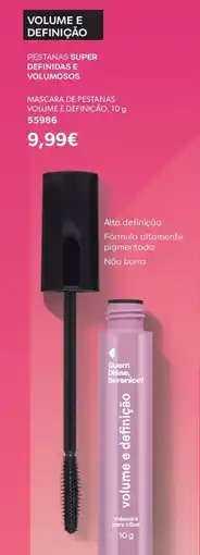 O Boticário Quem disse, Berenice? volume e definição máscara para cílios promoção