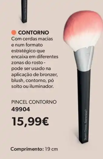 O Boticário Pincel contorno promoção