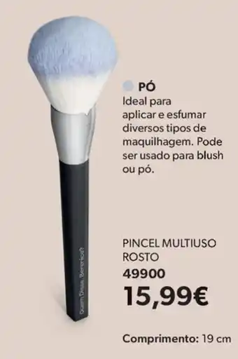 O Boticário Pincel multiuso rosto promoção
