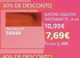 O Boticário batom líquido instamatte damascoli promoção