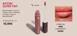 O Boticário Batom super tint promoção