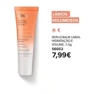 O Boticário skin.q balm labial hidratação e volume promoção