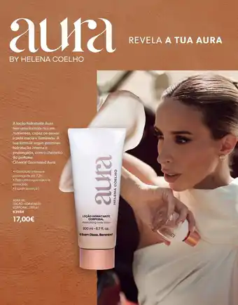 O Boticário Loção hidratante corporal aura promoção