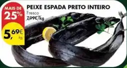 Pingo Doce Peixe espada preto inteiro promoção