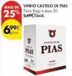 Pingo Doce Vinho castelo de pias promoção