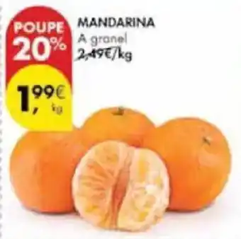 Pingo Doce mandarina promoção